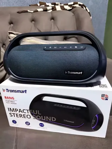 Caixa de Som Bluetooth Tronsmart Bang 60W | Lacrada