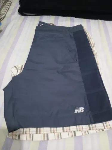 Short de corrida New Balance - Azul