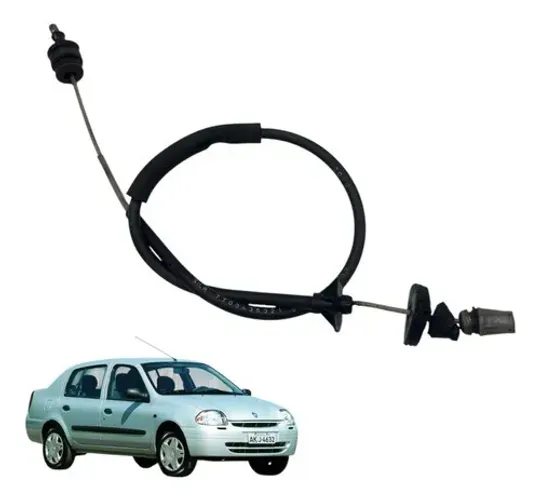 Cabo De Embreagem Renault Clio 1.0 2001 2002 2003 2004 2005 2006