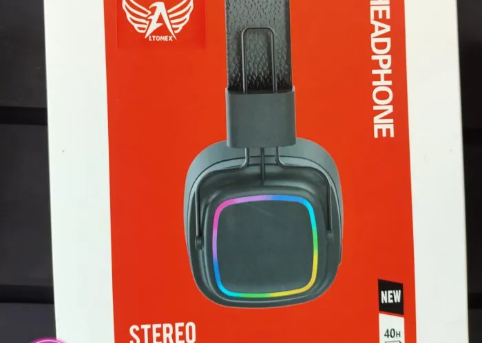 Headphone Gamer com LED RGB - Novo!