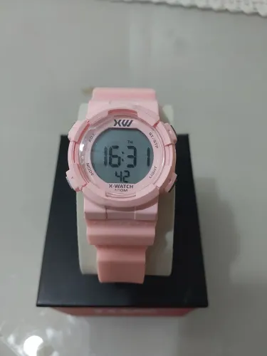 VENHAM CONFERIR!!! Relógio X Watch Rosa