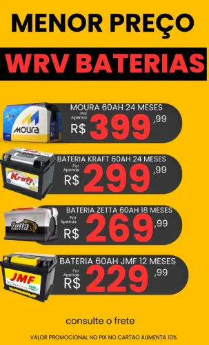 baterias de 60ah a partir de 230,00