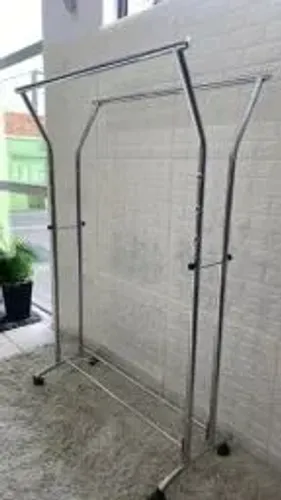 Arara De Chão Cromada