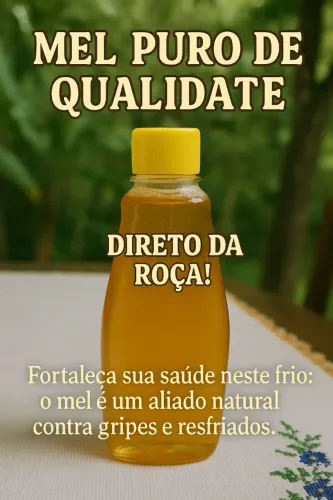 Mel Puro da Roça -100% Natural!