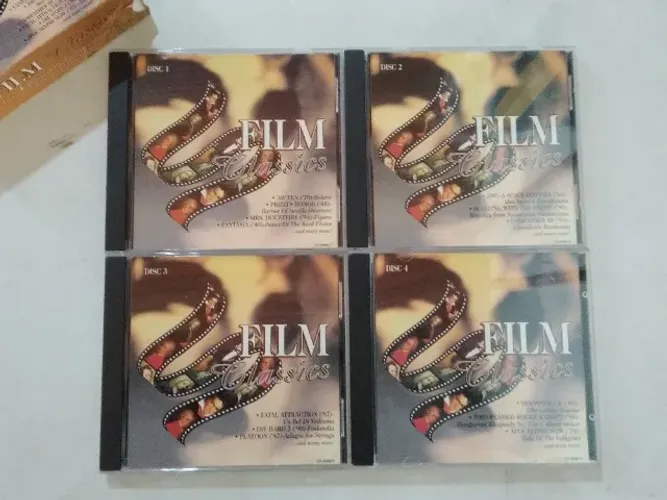 Box Cds Film Classics 4 Discos