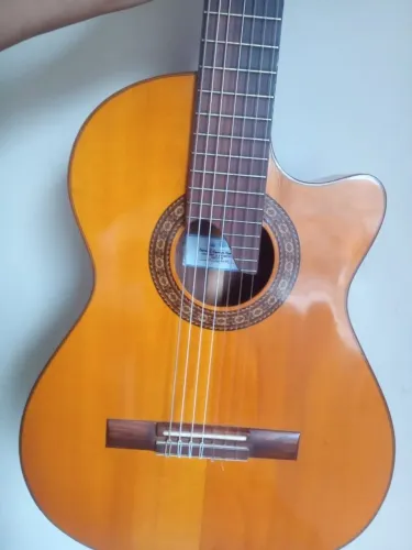 Violão Flat 7 Cordas De Luthier Peruano Top Escala Alongada!