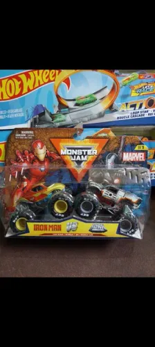 Hot Wheels Monster Jam Iron Man vs. Hulk