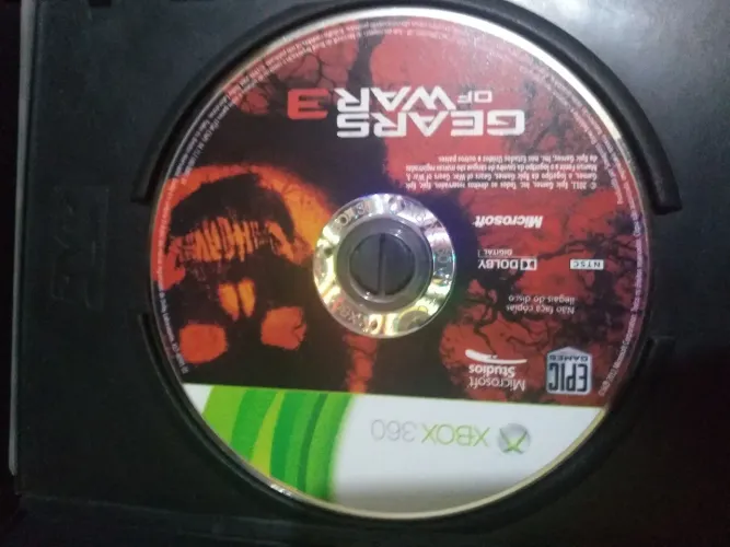 Jogo Gears of War 2 e 3 para Xbox 360 lose