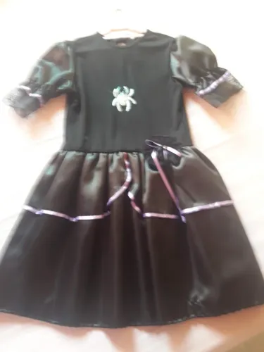 Vestido fantasia  bruxinha infantil  ( ideal para Halloween) e tb Carnaval 