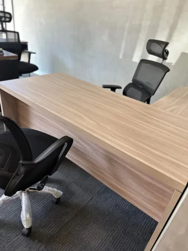 Mesa de Escritório 1.50x1.60em L BIANCATO - LOJA IKONMIXOFFICE 