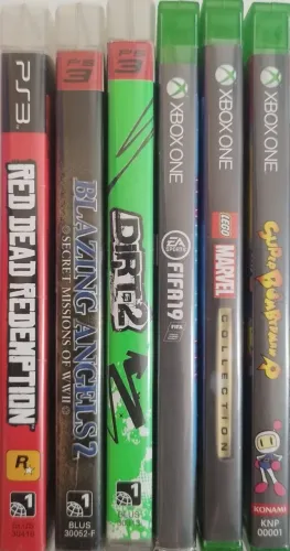 Jogos Originais (Mídia Física) para Xbox One e para PS3