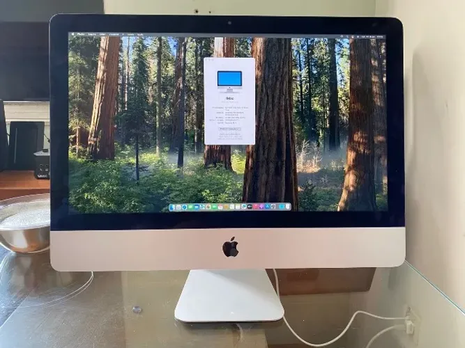iMac Apple 21,5 polegadas com SSD de 1Tb e 16Gb DDR3 MacOS Sequoia