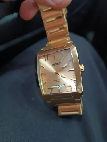 Relógio Orient Masculino Dourado muito pouco usado