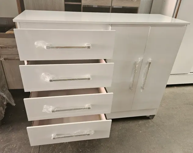 CÔMODA SAPATEIRA NOVO - ENTREGAMOS MONTADO