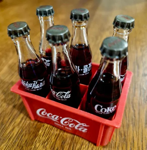 Coleção Coca Cola engradado anos 80 + Atenas 2004 Original