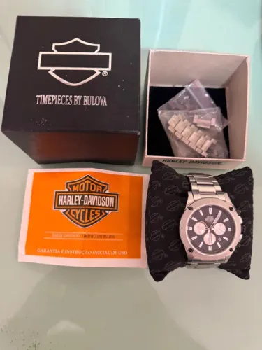 Relógio Bulova Harley Davdson zero