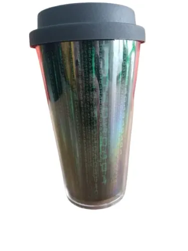 Copo de Café Matrix (Números Binários)
