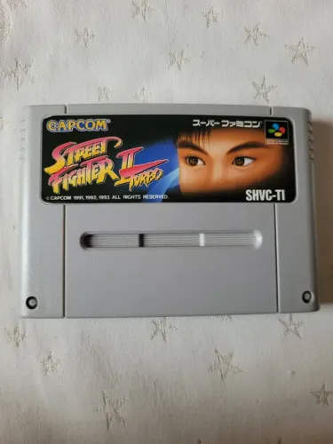 Street Fighter II Turbo Super Famicom Original Japonês 