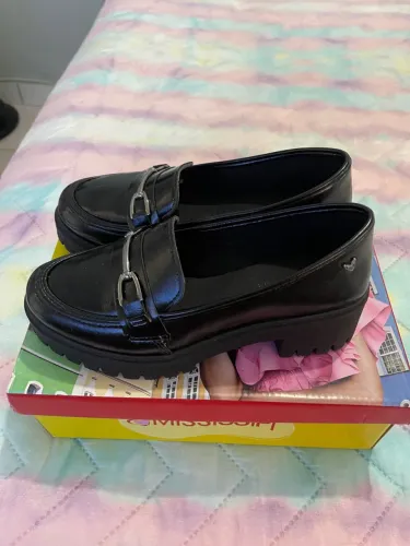Sapato mocassim Preto Mississipi 34