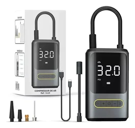 Compressor de Ar/Power Bank portatil