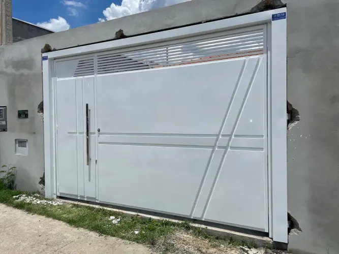 Portão em ferro e Alumínio! ? pagamento após instalação 