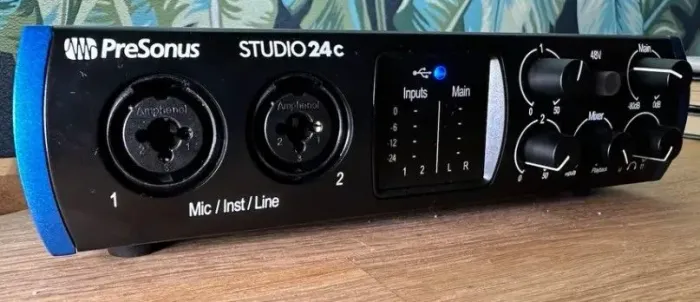 Interface de audio PreSonus Studio 24c