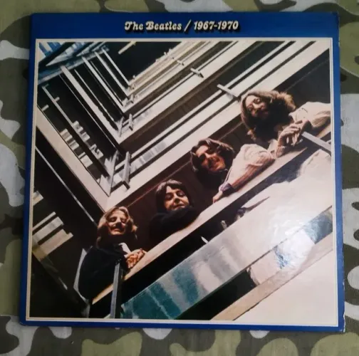 LP Vinil The Beatles - 1967-1970 P1973 (Vinil Duplo Japonês) EX Black Novembro 