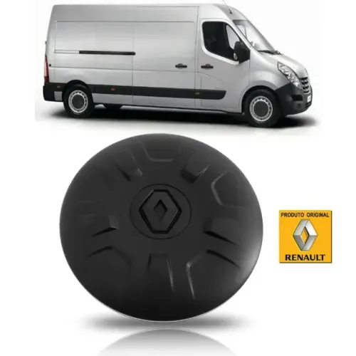 Calota Preta Renault Master 2014 a 2024 Original