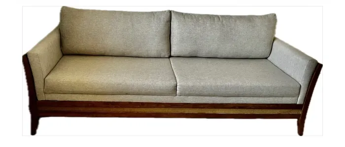 Jogo de sofá em linho 
