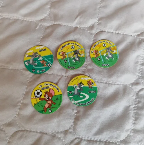 Tazos "Copa Cartoon Network" Tom e Jerry