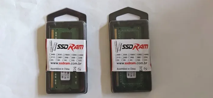 Memória ram para Notebook 2x4GB DDR3L 1600MHz 1.35v