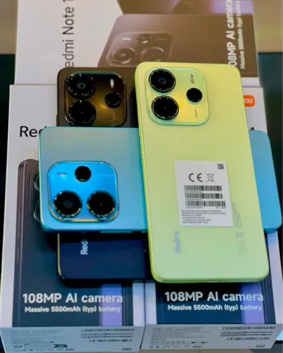 Celular Redmi Note 14 256Gb 08Gb Ram Novo Lacrado Global Entrega Gratis 