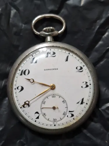 Relógio de bolso antigo Longines