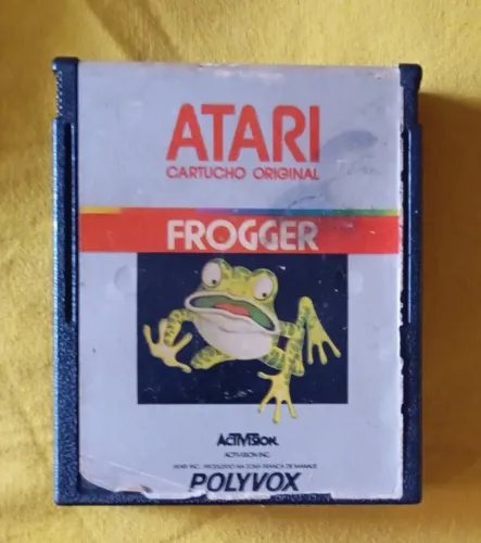 Cartucho Atari Frogger Polyvox