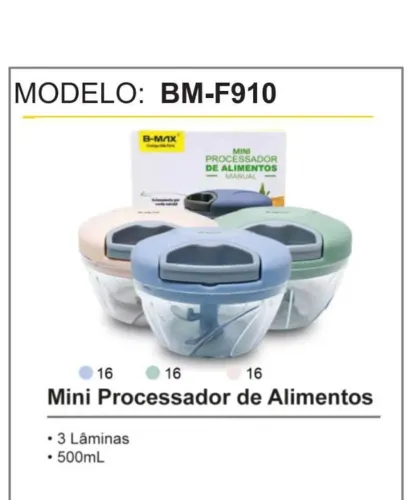 Mini processador de Alimentos BM-F910