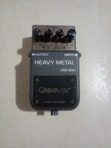 Pedal groovin heavy metal hm300 para guitarra