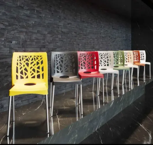 Cadeiras Coloridas Design Moderno