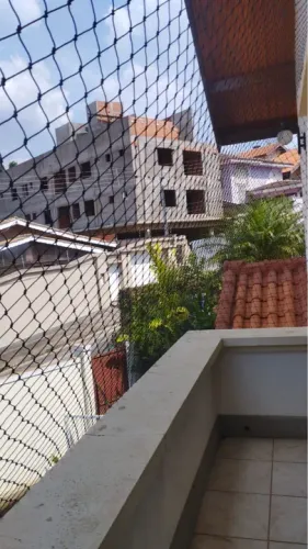 Rede de proteção para janelas e sacadas
