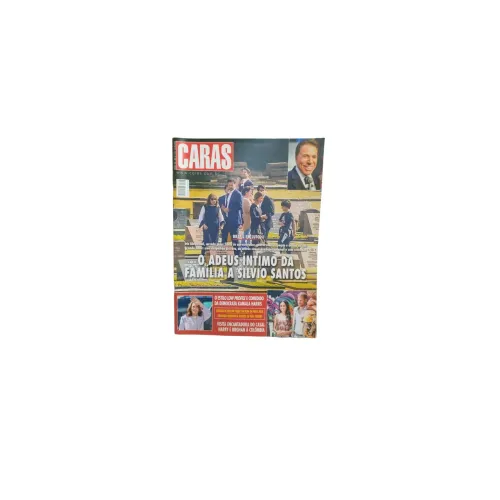 Revista Caras Despedida Família Silvio Santos