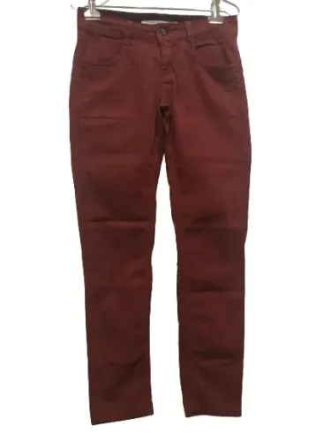 Calça Skinny Color Telha Cantão Tamanho 36