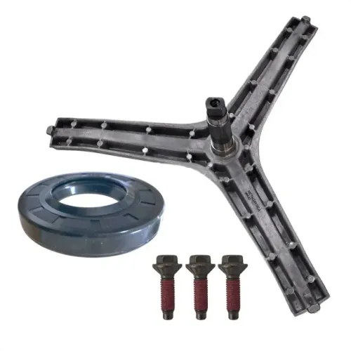 Kit Eixo Tripe Retentor Rolamento Lava E Seca Samsung Completo. Troca ou reparo da maquina