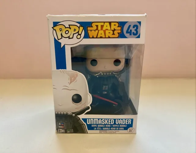 Boneco Funko Pop Unmasked Vader 43 Star Wars