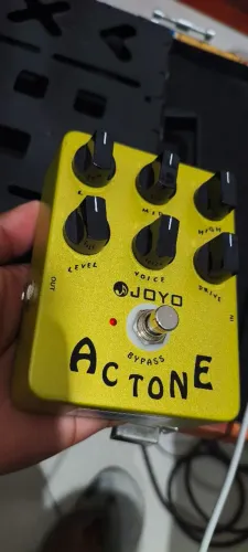 Novinho Pedal de guitarra actone aceito cartão 