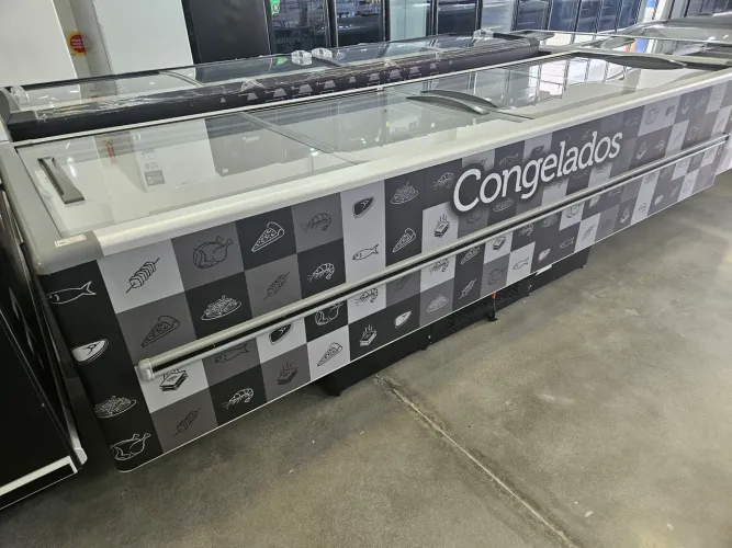 ilha de congelados 3 metros 1163L - a pronta entrega