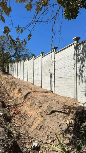 Muro Pré Moldado Imitando Tijolinho!