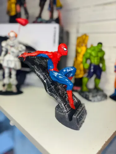 Homem Aranha - Spiderman Action Figure Resina