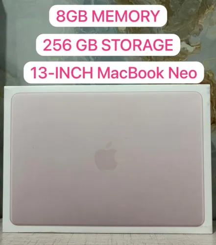 Macbook neo Novo Lacrado 8/256 rosa ( pronta entrega )