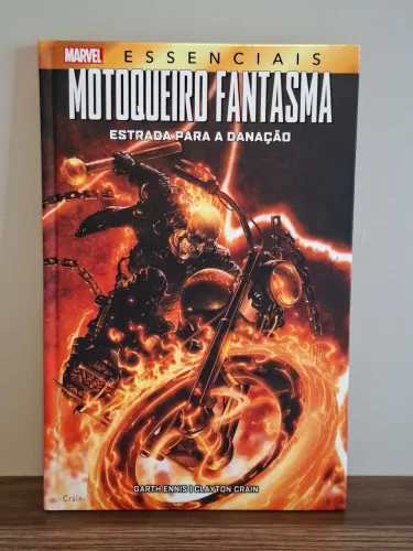 Motoqueiro Fantasma: Estrada para a Danação (MARVEL ESSENCIAIS) Garth Ennis/ Clayton Crain