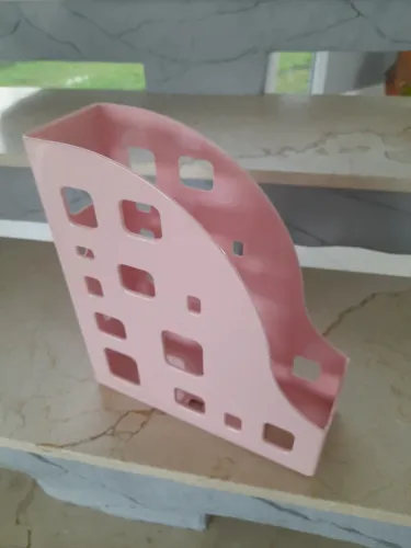Porta revista rosa