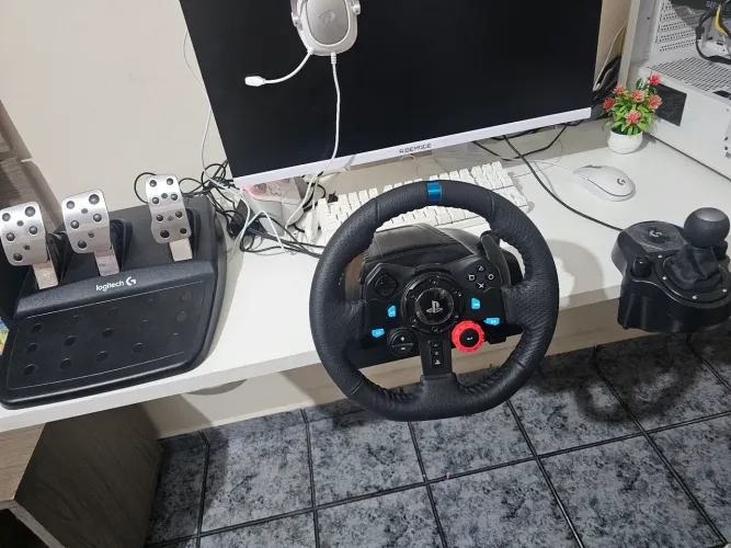 Logitech G29 + Câmbio Original | NOVÍSSIMO + NF + Garantia + Caixas